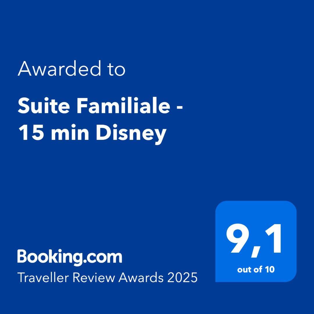 Suite Familiale - 15 Min Disney Bussy-Saint-Georges Zewnętrze zdjęcie